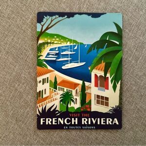 French Riviera Souvenir Magnet